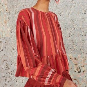 Ulla Johnson striped blouse size 0